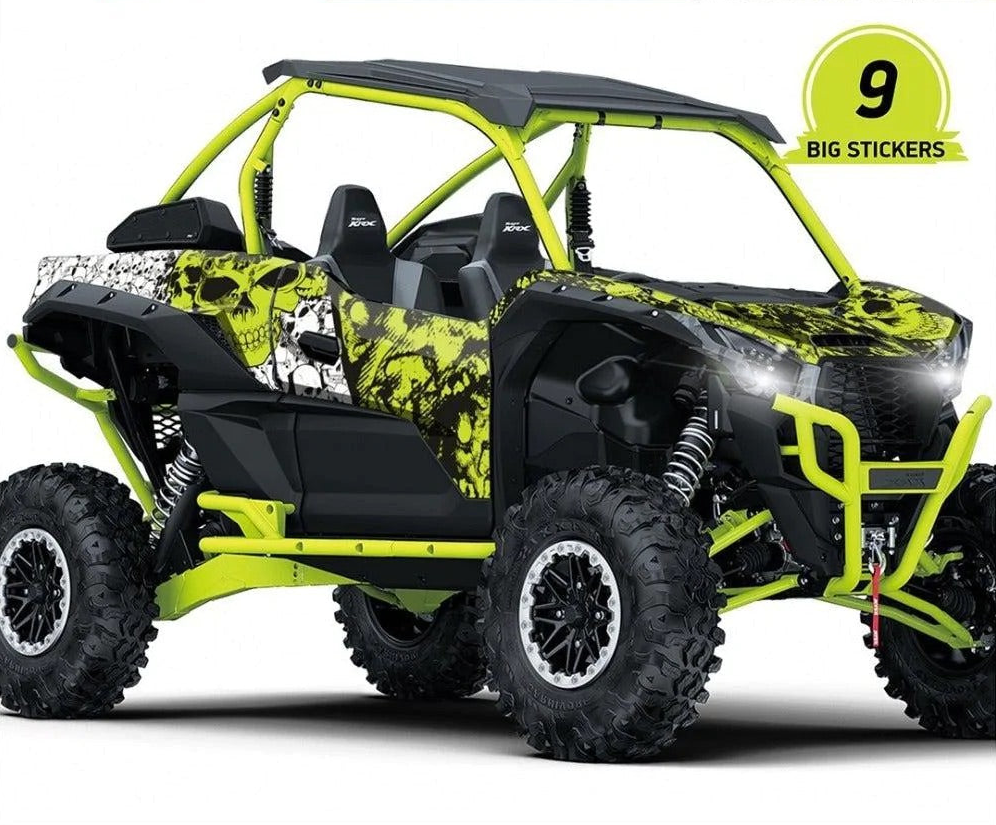 Skully Design Stickers для Kawasaki Teryx KRX