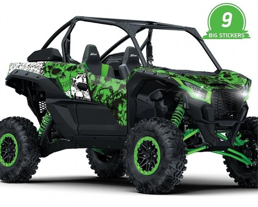 Skully Design Stickers для Kawasaki Teryx KRX