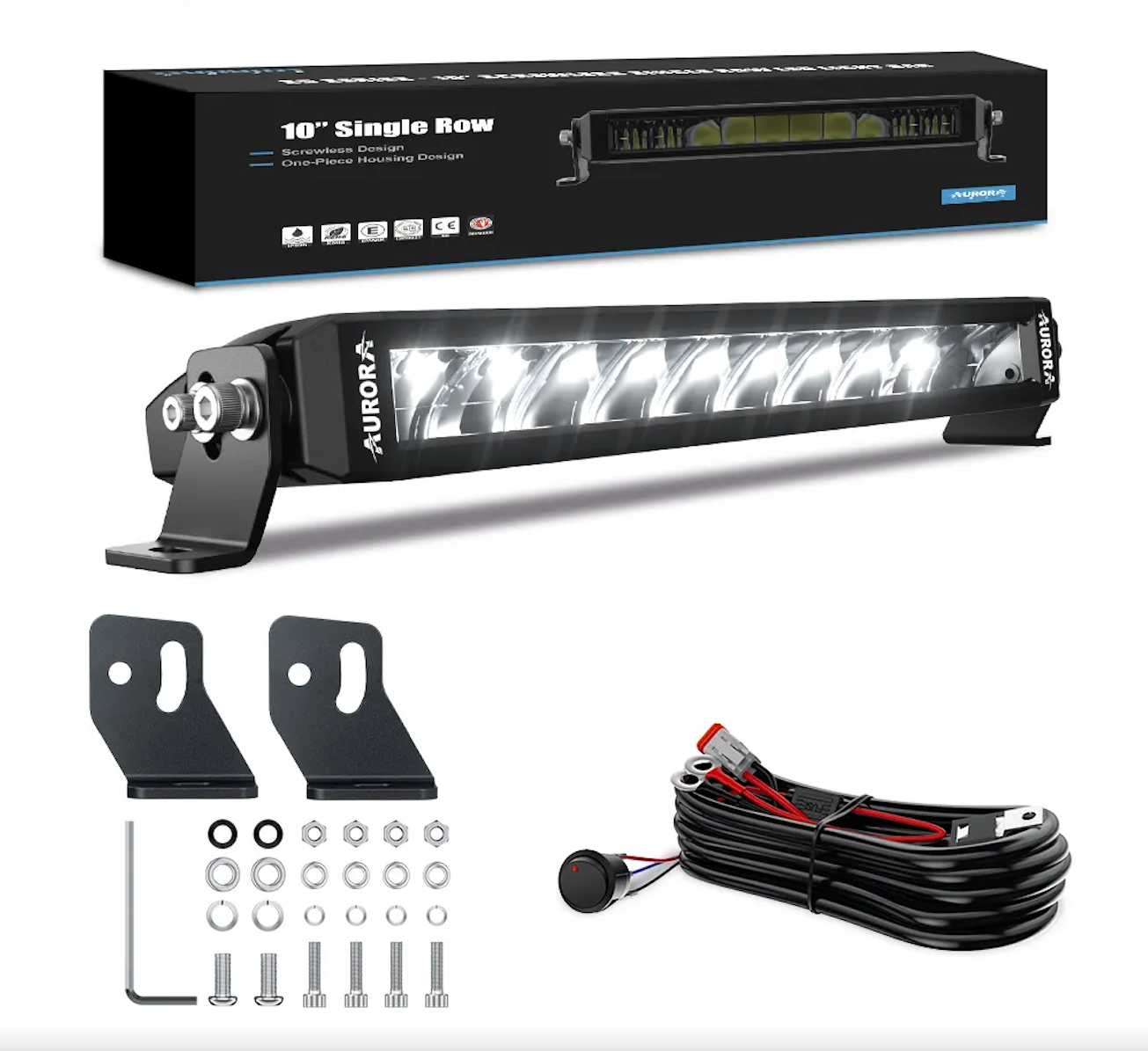 Bara de lumină cu LED -uri cu culoare dublă super subțire