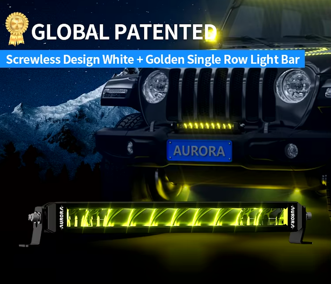 Bara de lumină cu LED -uri cu culoare dublă super subțire