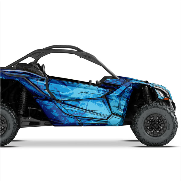 SHADED design stickers for Can-Am Maverick X3