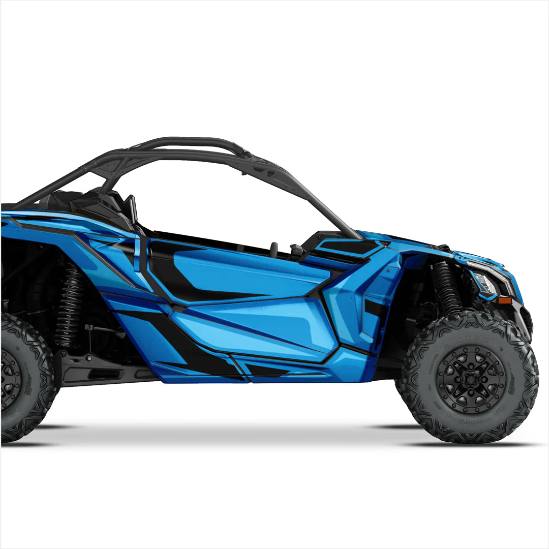 Autocolante cu design SIMPLU pentru Can-Am Maverick X3