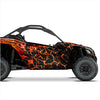 Autocollants design QUAKE pour Can-Am Maverick X3