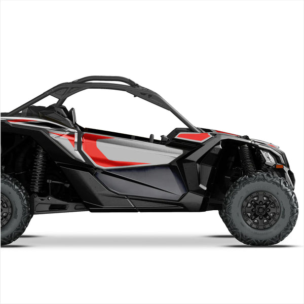 EINFACHE Designaufkleber für Can-Am Maverick X3