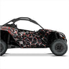 Autocollants design QUAKE pour Can-Am Maverick X3