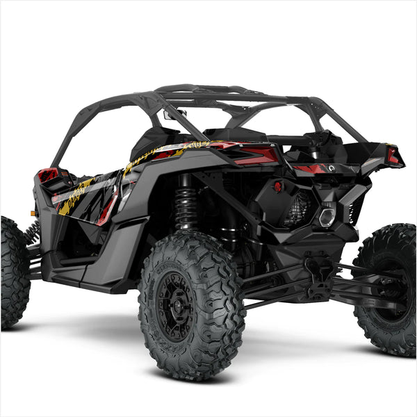 Autocollants design APOCALYPSE pour Can-Am Maverick X3