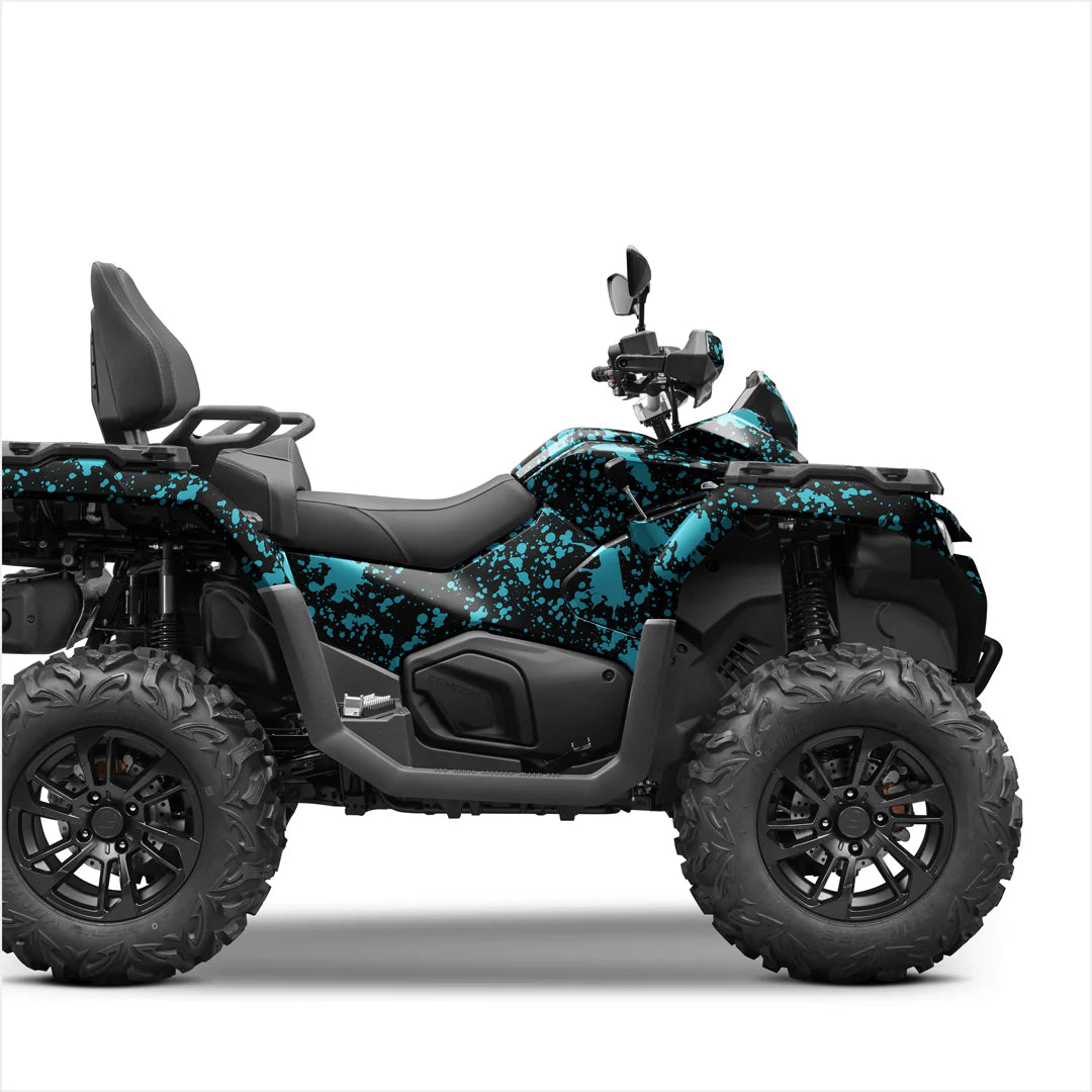 TEAM THUNDER RACING design stickers for CFMOTO CFORCE TOURING