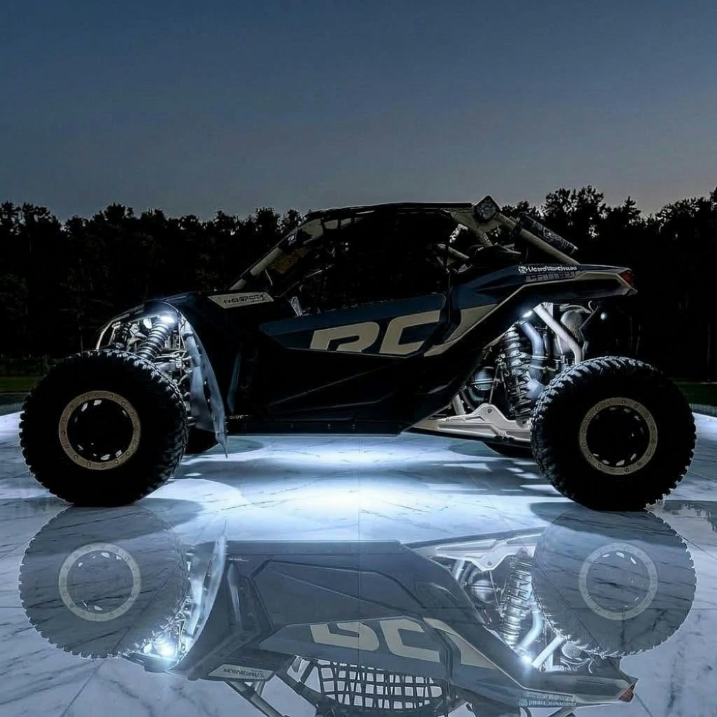 Kit luce da roccia LED RGB ultra-ampia da 210º