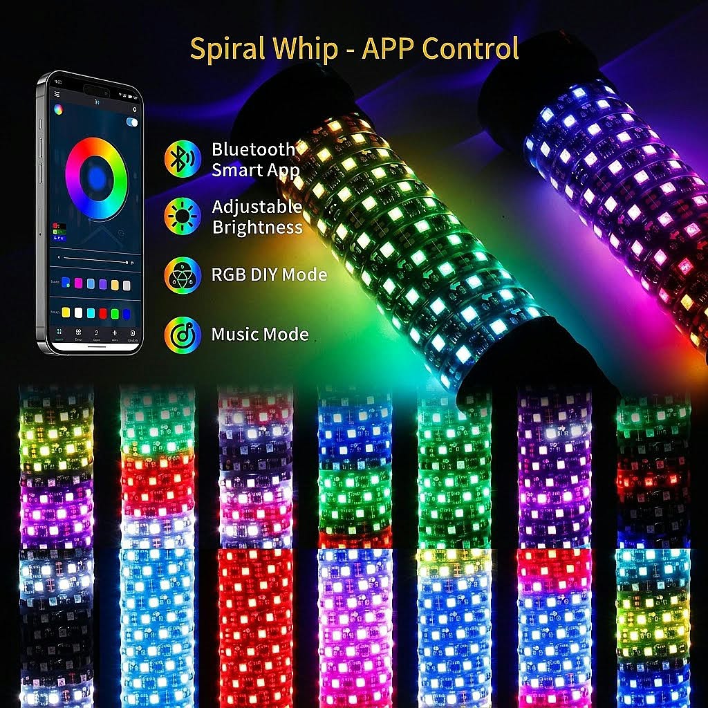 <tc>LIZARD</tc> ALIEN 2 en 1 Luces LED RGB de 360º con láser de 40 W (Par)