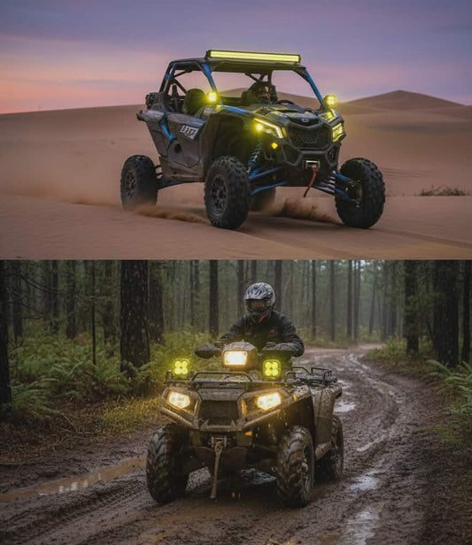3" Super Bright Running LED Lights for ATV's and UTV's