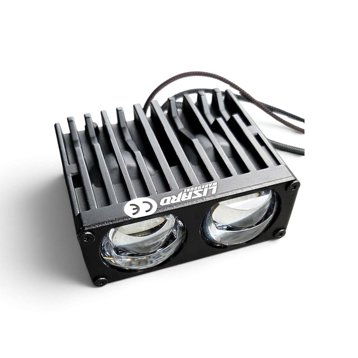 Double Lens GhostLink HD Bi-LED Projector Grille Light with Laser High Beam