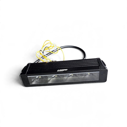 <tc>Didelio intensyvumo LED žbintas su dviejų spalvų DRL pašvietimu, balta/geltona</tc>