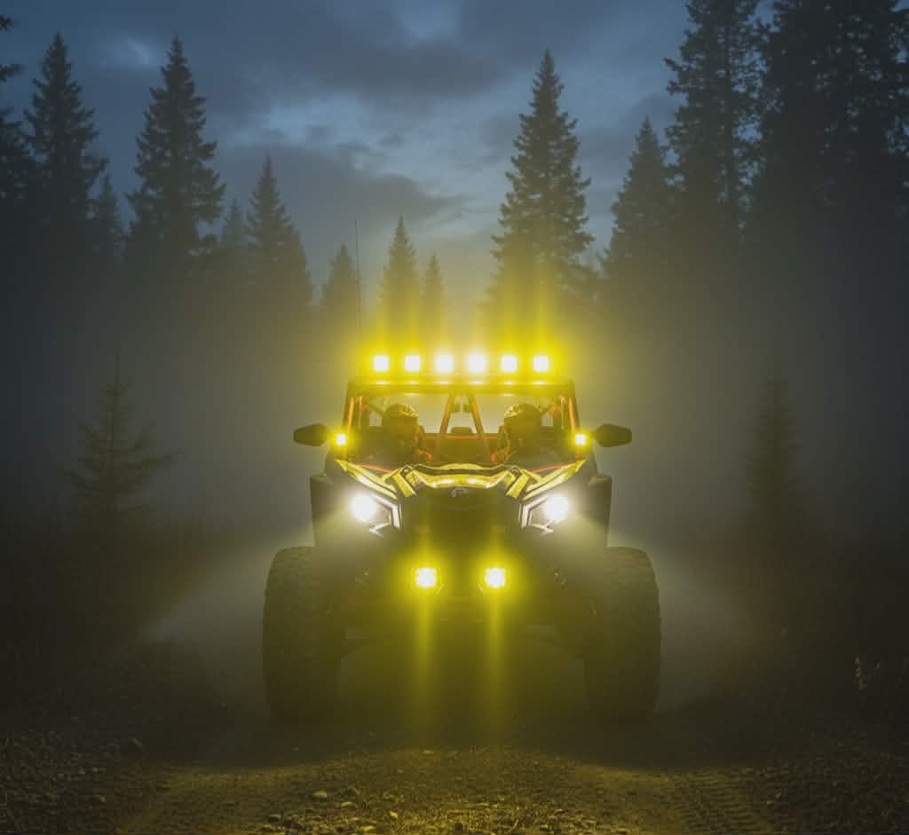 4.5" Lumini LED super luminoase pentru ATV-uri și UTV-uri