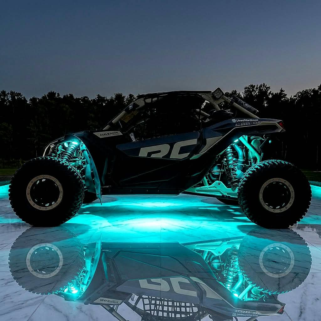 <tc>210º itin plataus kampo apšvietimo RGB LED Rock Light rinkinys </tc>