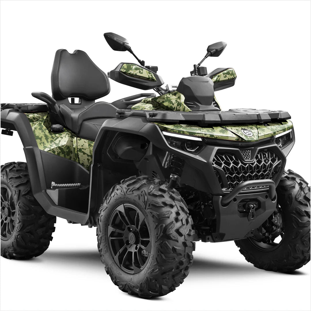 Pegatizas de diseño de manchas digitales para Cfmoto Cforce Touring (G3) 800-1000