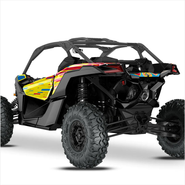 CYBER design stickers for Can-Am Maverick X3