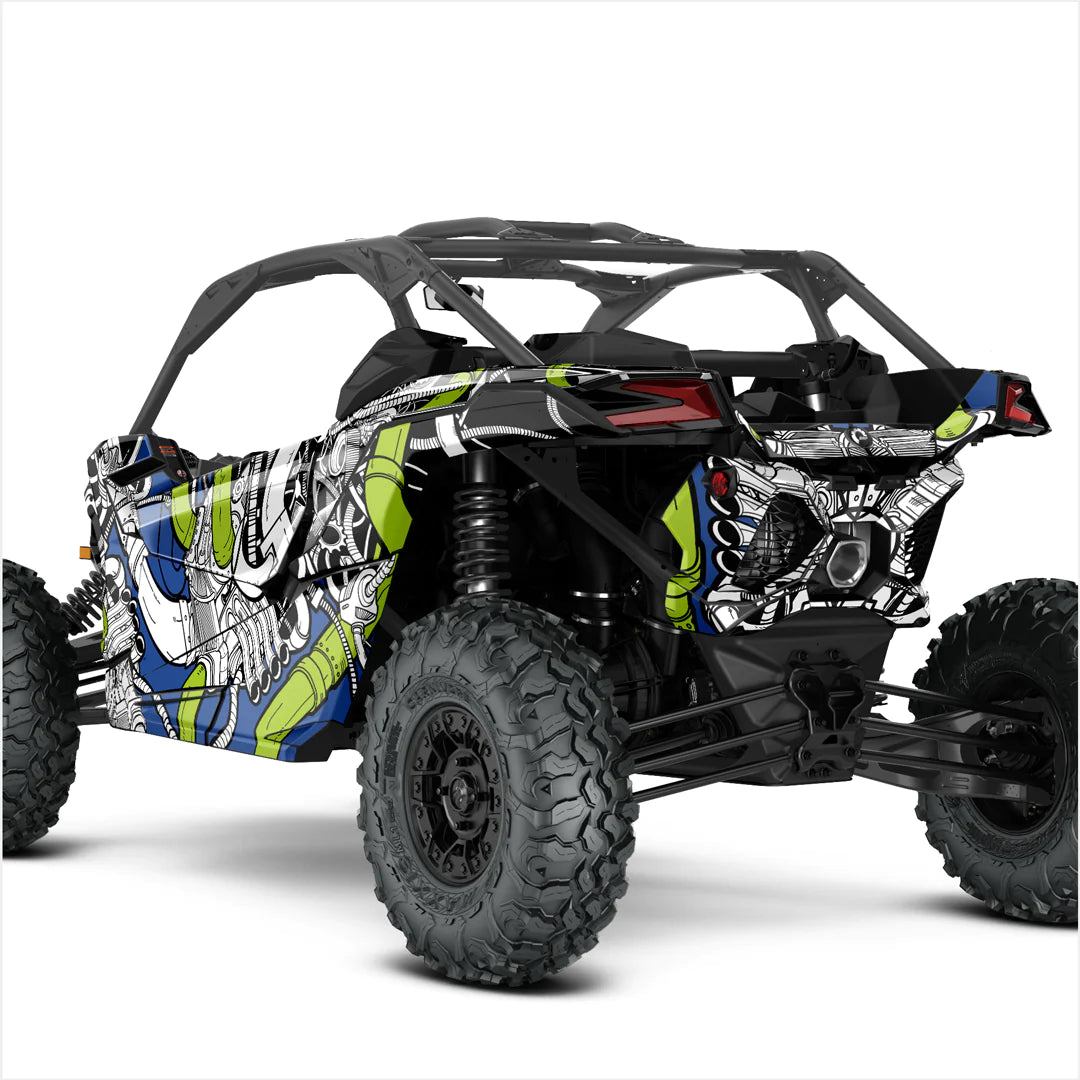 PETROL HEAD disainkleebised Can-Am Maverick X3 jaoks