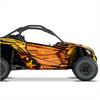 CYBER dizaino lipdukai, skirti Can-Am Maverick X3