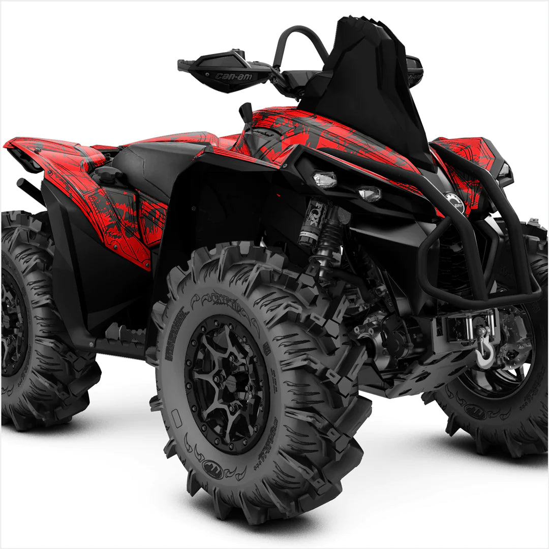 Adesivos de design sombreado para Can-Am Renegade XMR