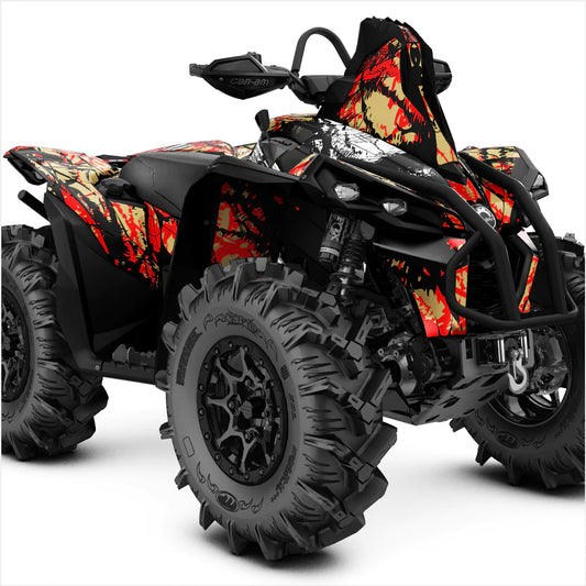 Symbiote Design Stickers для Can-Am Renegade XMR