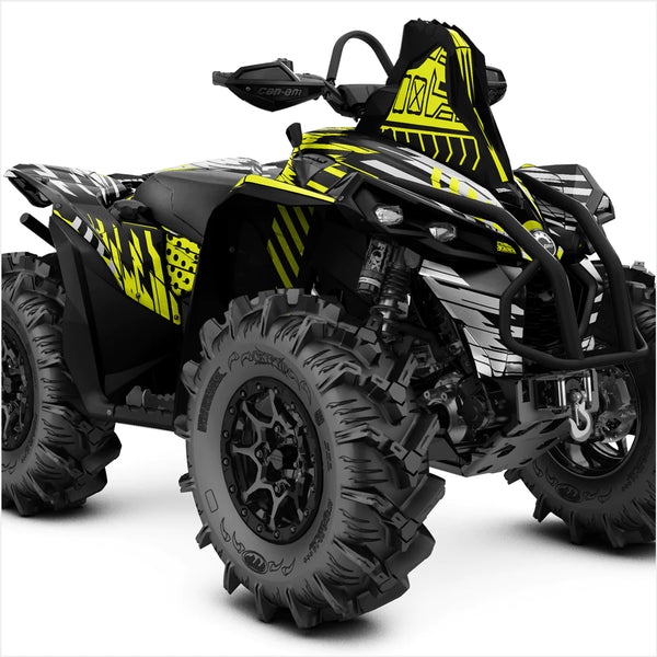 CYBER design stickers for Can-Am Renegade XMR