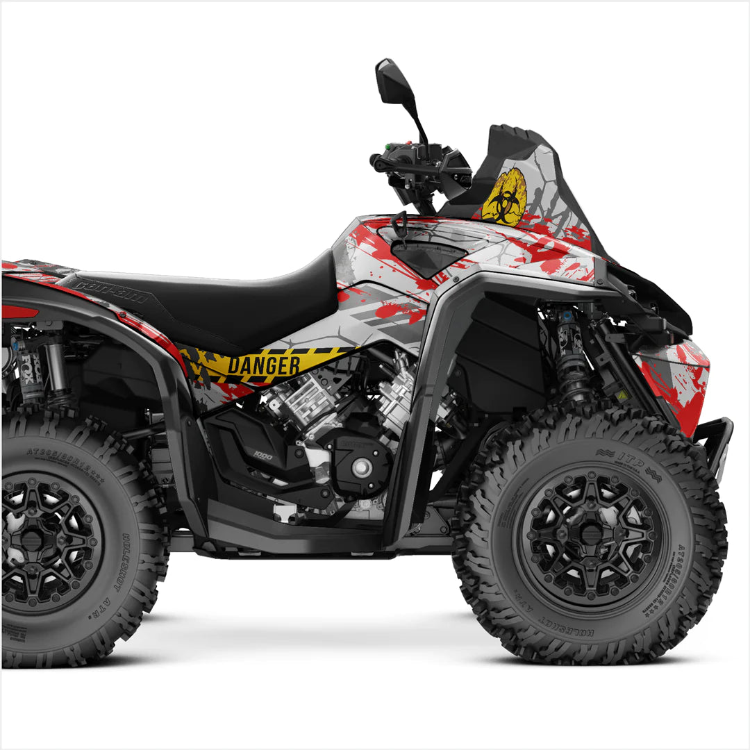 APOCALYPSE design stickers for Can-Am Renegade XMR