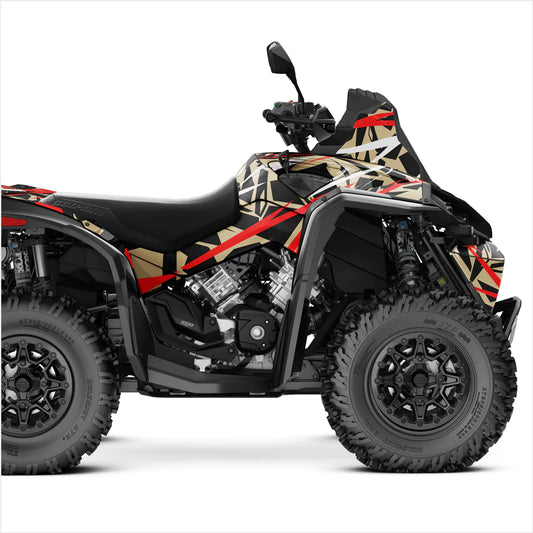 Расовые наклейки на дизайн духа для Can-Am Renegade XMR
