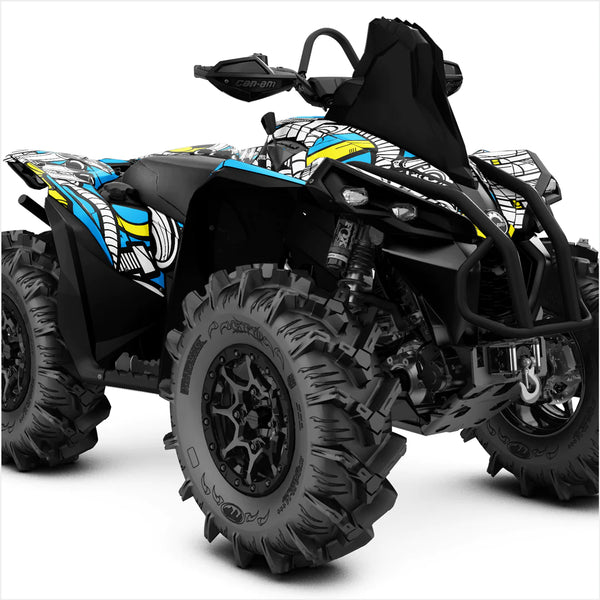 Adesivos de design PETROL HEAD para Can-Am Renegade XMR