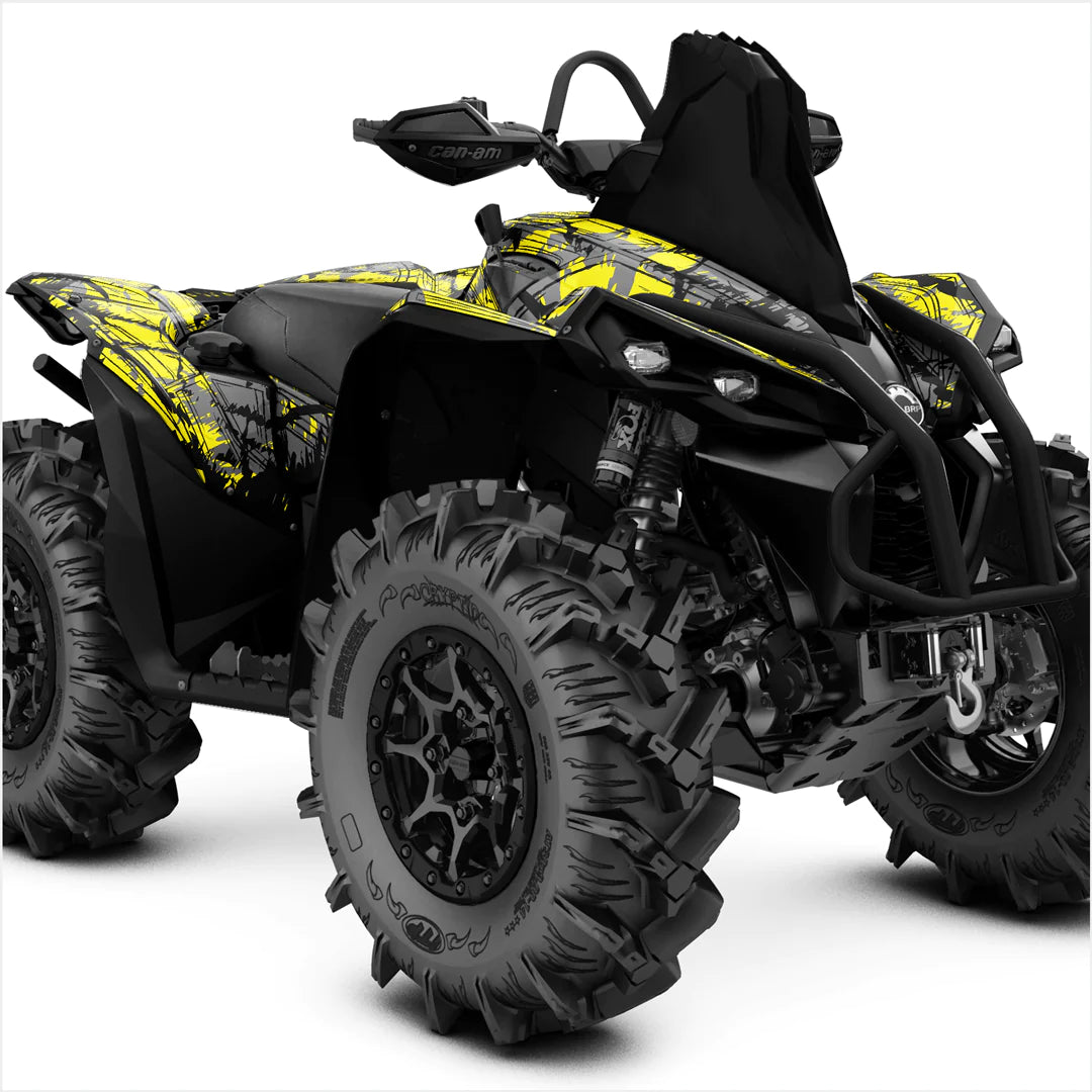 VARJUTUD disainkleebised Can-Am Renegade XMR-ile