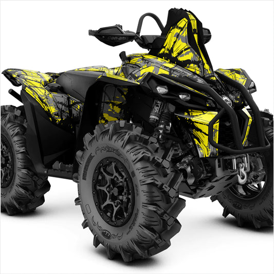 Adesivos de design sombreado para Can-Am Renegade XMR