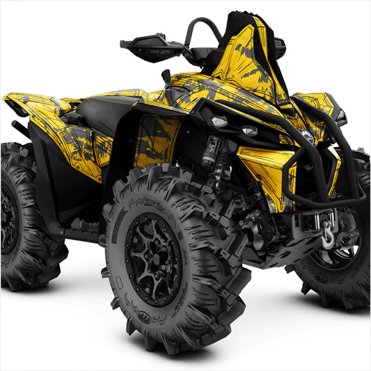 Adesivos de design sombreado para Can-Am Renegade XMR