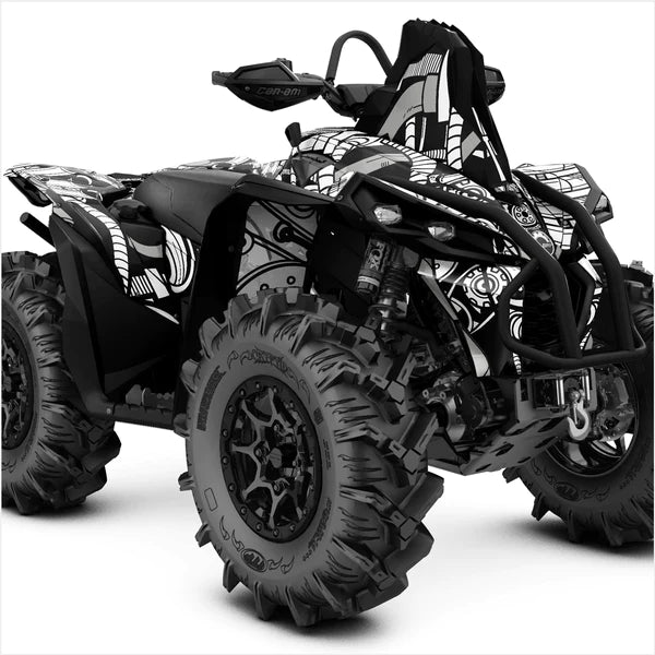 Autocollants design PETROL HEAD pour Can-Am Renegade XMR