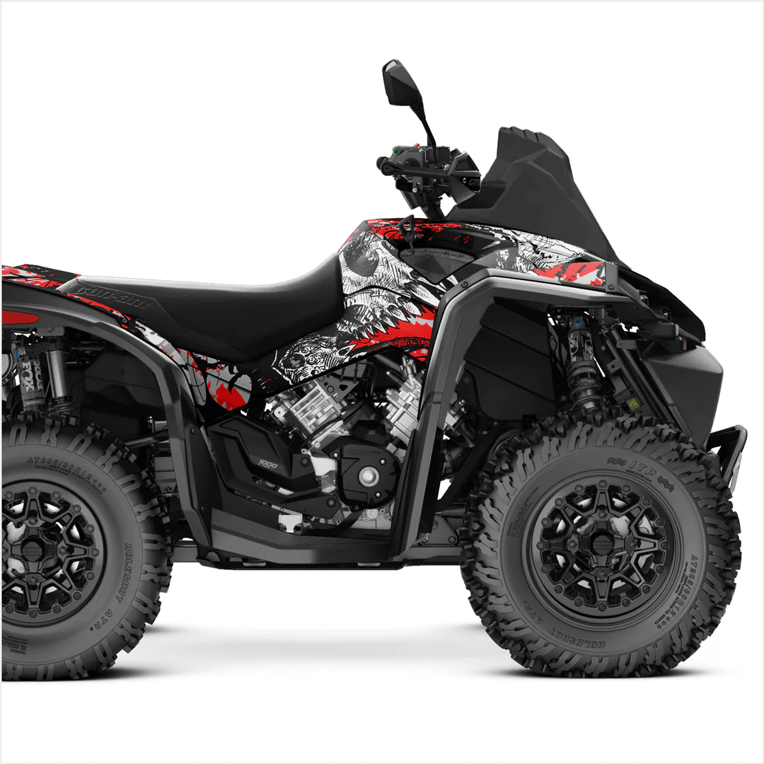 „Can-Am Renegade XMR“ simbioto dizaino lipdukai