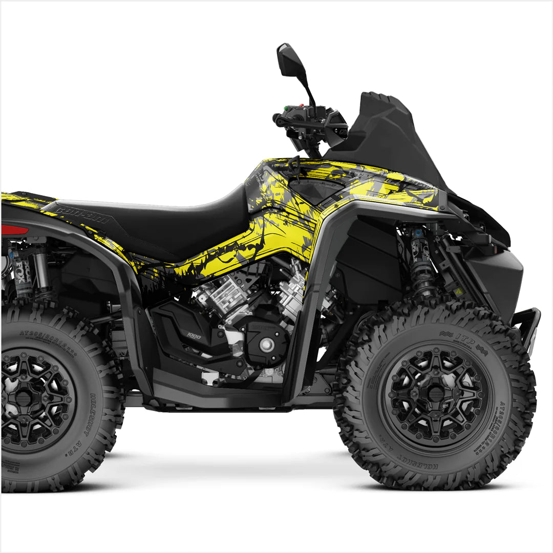 VARJUTUD disainkleebised Can-Am Renegade XMR-ile