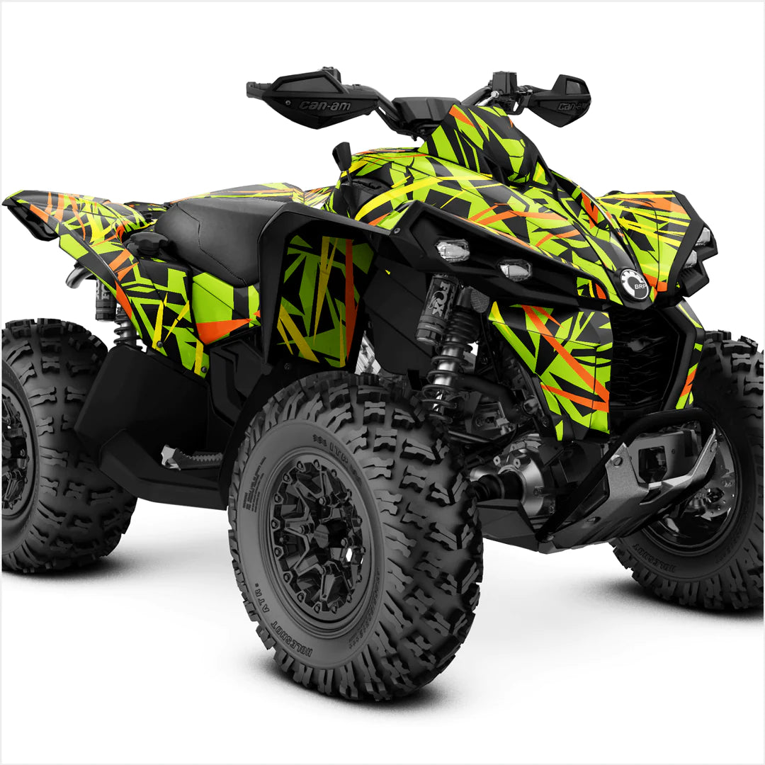 Autocollants design RACE SPIRIT pour Can-Am Renegade XXC