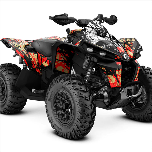 „Can-Am Renegade XXC“ simbioto dizaino lipdukai