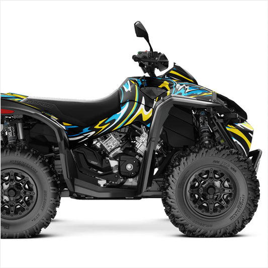 „Can-Am Renegade XX“ rūgšties dizaino lipdukai
