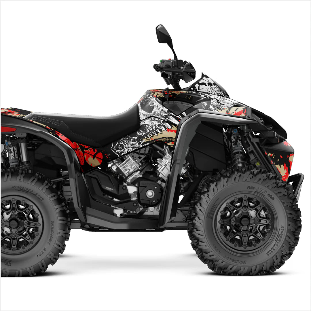 „Can-Am Renegade XXC“ simbioto dizaino lipdukai