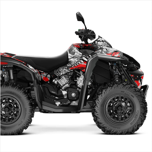 „Can-Am Renegade XXC“ simbioto dizaino lipdukai