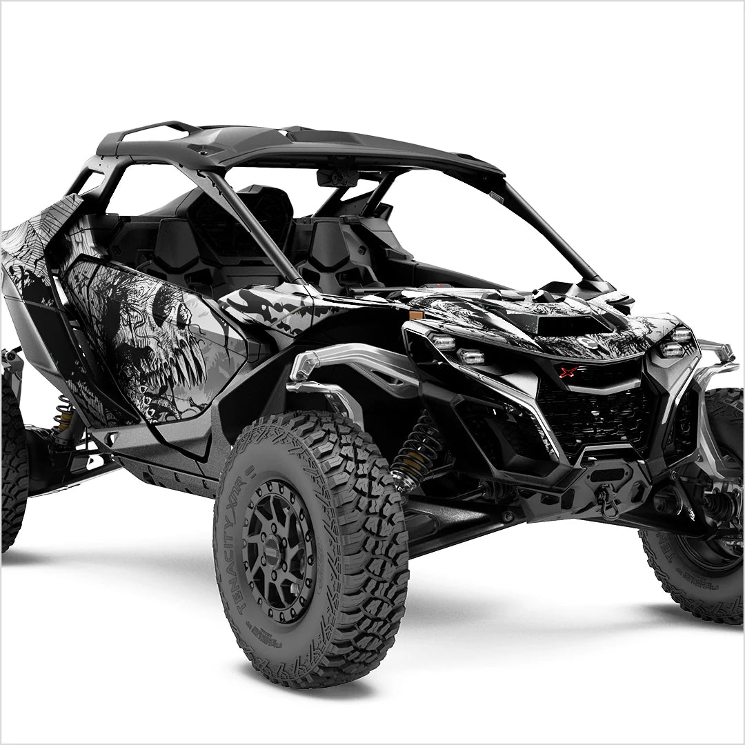 Symbiote-Design-Aufkleber für Can-Am-Maverick R.