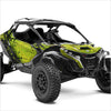 SHADED design stickers for Can-Am Maverick R