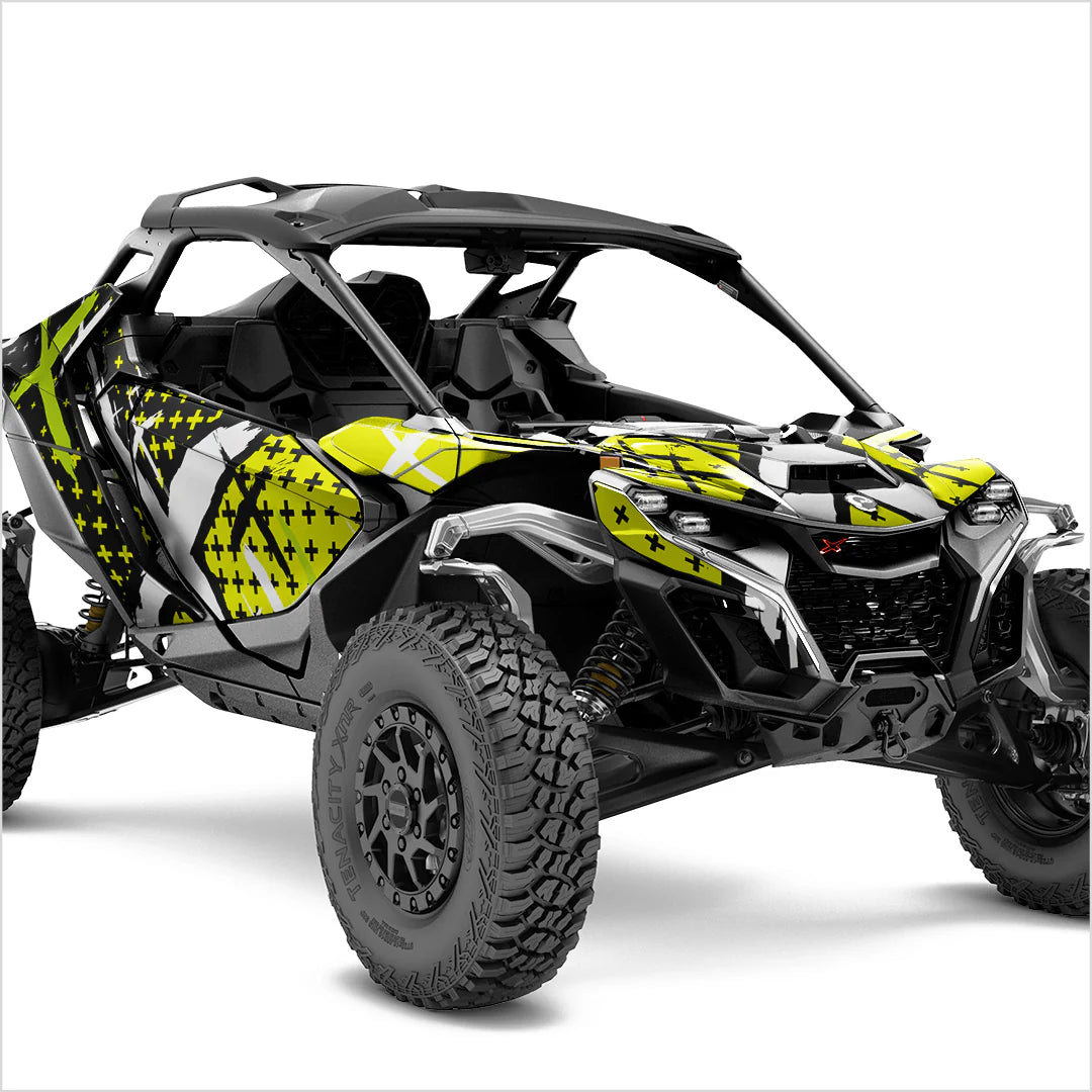 X Дизайн наклейки для Can-Am Maverick R