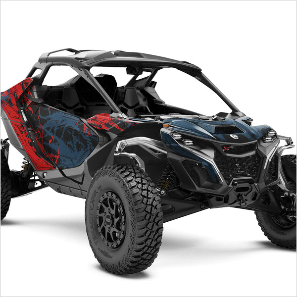 SHADED design stickers for Can-Am Maverick R