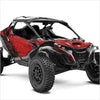 SHADED-ontwerpstickers voor Can-Am Maverick R