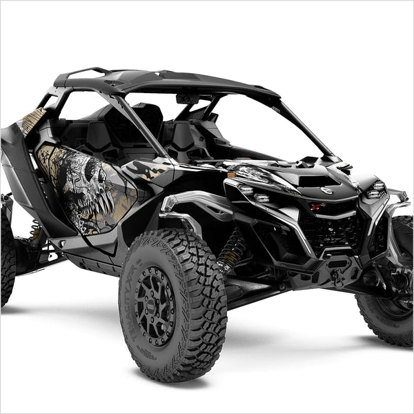 Дизайнерские наклейки SYMBIOTE для Can-Am Maverick R