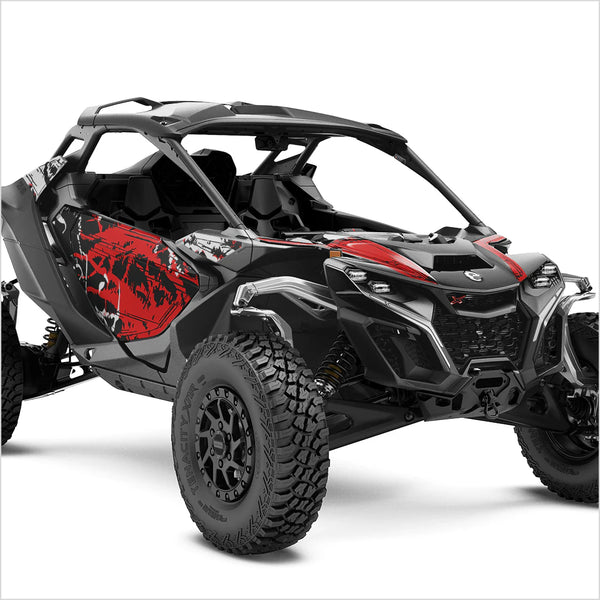 Autocolante de design SHADED pentru Can-Am Maverick R