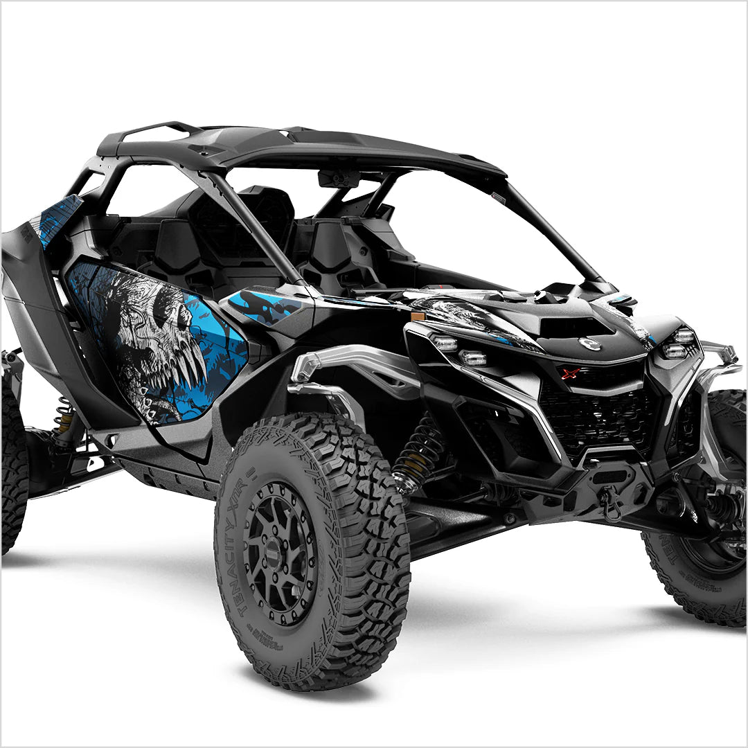 Дизайнерские наклейки SYMBIOTE для Can-Am Maverick R