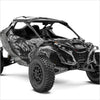 SHADED-ontwerpstickers voor Can-Am Maverick R