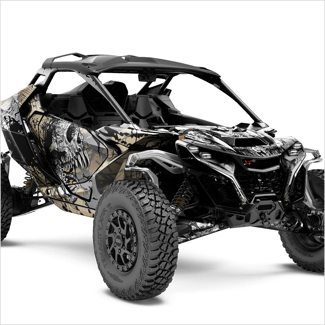 Дизайнерские наклейки SYMBIOTE для Can-Am Maverick R