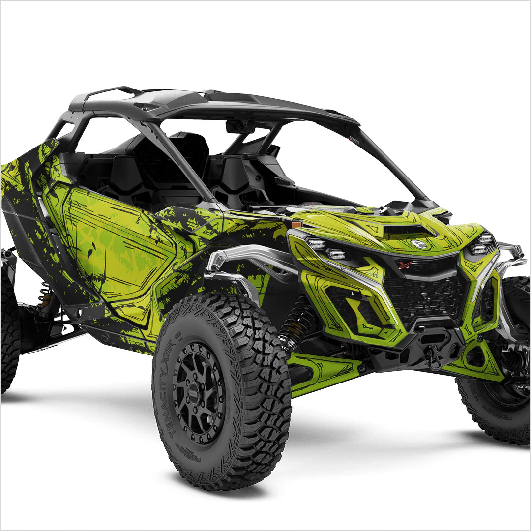 Adesivi con design SFUMATO per Can-Am Maverick R